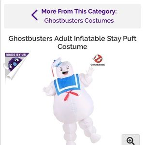 Child’s costume. Ghostbusters